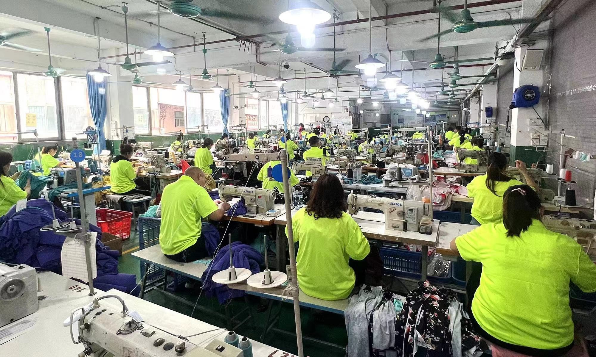 Guangzhou Vinas clothing technology Co., LTD Fabrik Produktionslinie