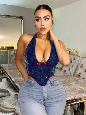 Frauen neue sexy Spice Top Mode Stil schlanke kurze Halterweste