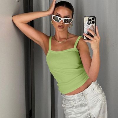 Frühling und Sommer neue Mode sexy schlanke Halterweste kann angepasst werden digitalen Druck eine Vielzahl von Mustern