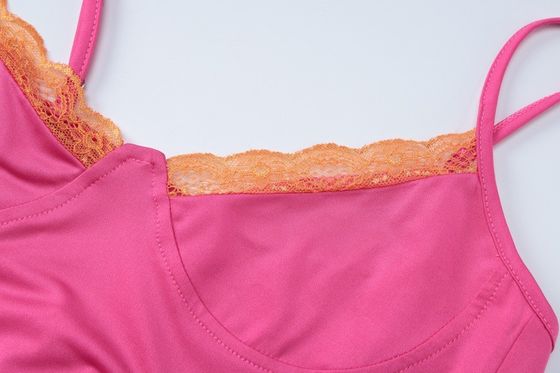 Sommerneue Mode sexy Spitzelkleid ohne Bänder
