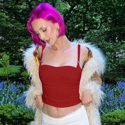 Neuer Sommer sexy heiße Linie Hals Taille schlanke Tank Top