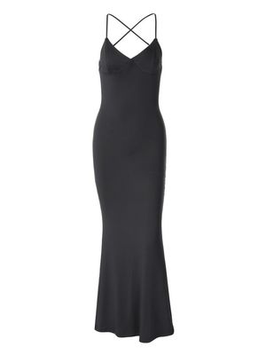 Neuer Fischerschwanzrock, sexy Halterkleid.