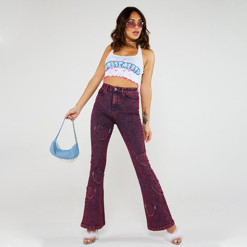 Neue Damenweste mit Schriftdruck